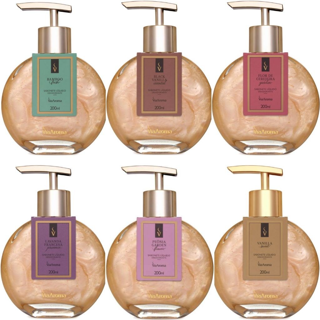 Sabonete Liquido Desodorante Para Mãos 200ml R