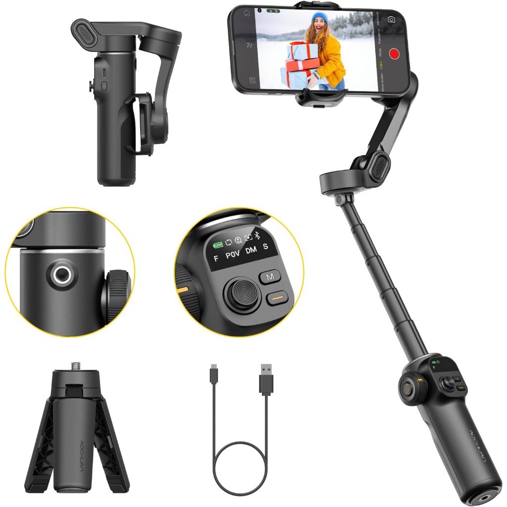 Estabilizador Smart X2 Gimbal Portátil Aochuan Se