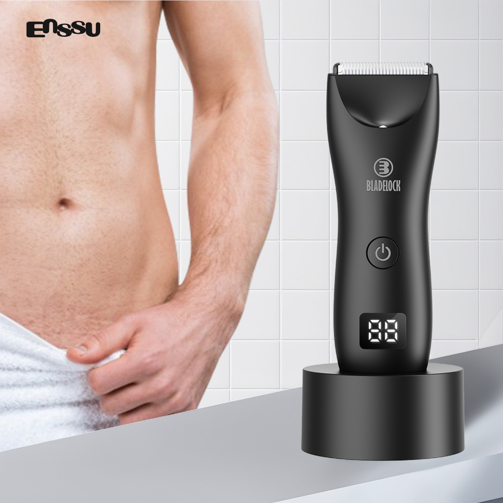 Máquina de Cortar Pelos com Luz LED e Suporte  Id