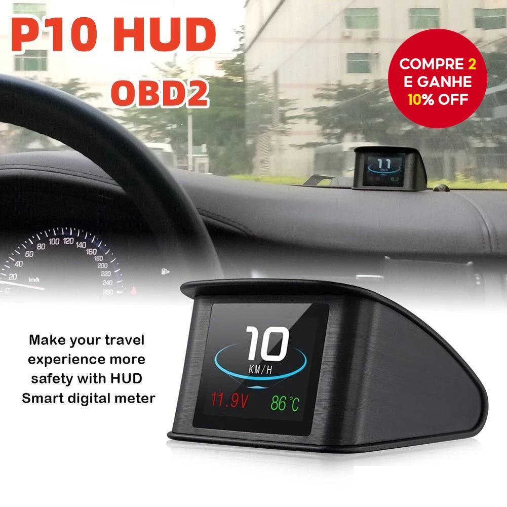 P10 Carro HUD Head Up Display Velocímetro Digital