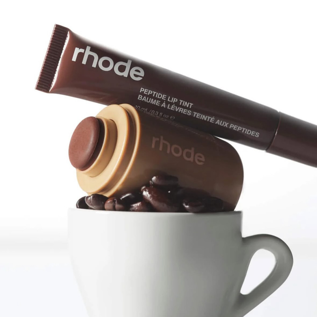 Rhode Pocket Blush + Peptídeo Lip Tint Fall duo