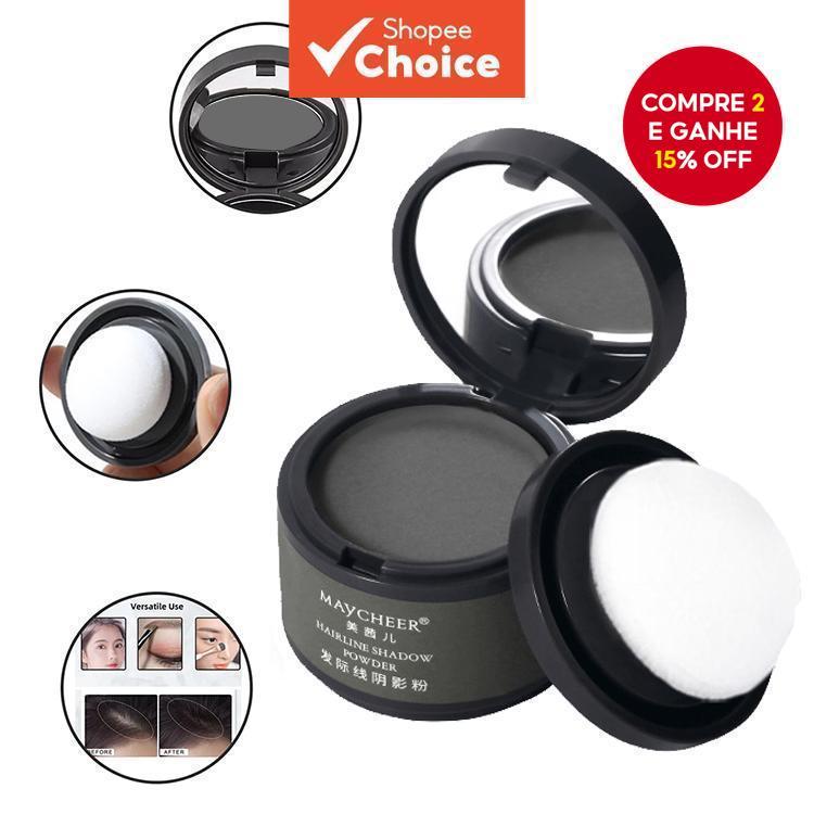 Pó para Cabelo, Natural e de Longa Duração, Pó