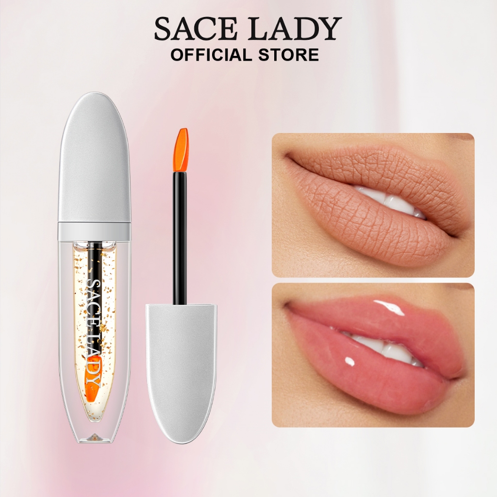 Óleo Labial Rico SACE LADY Batom Ocheal Water-Lig