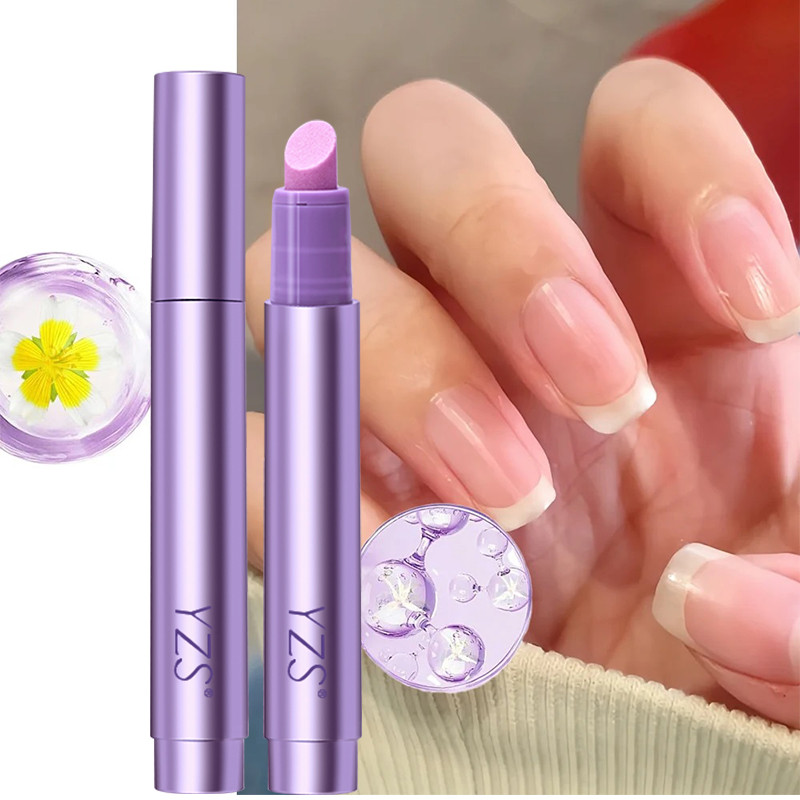 Empurrador De Cutícula Caneta De Óleo De Unha Po