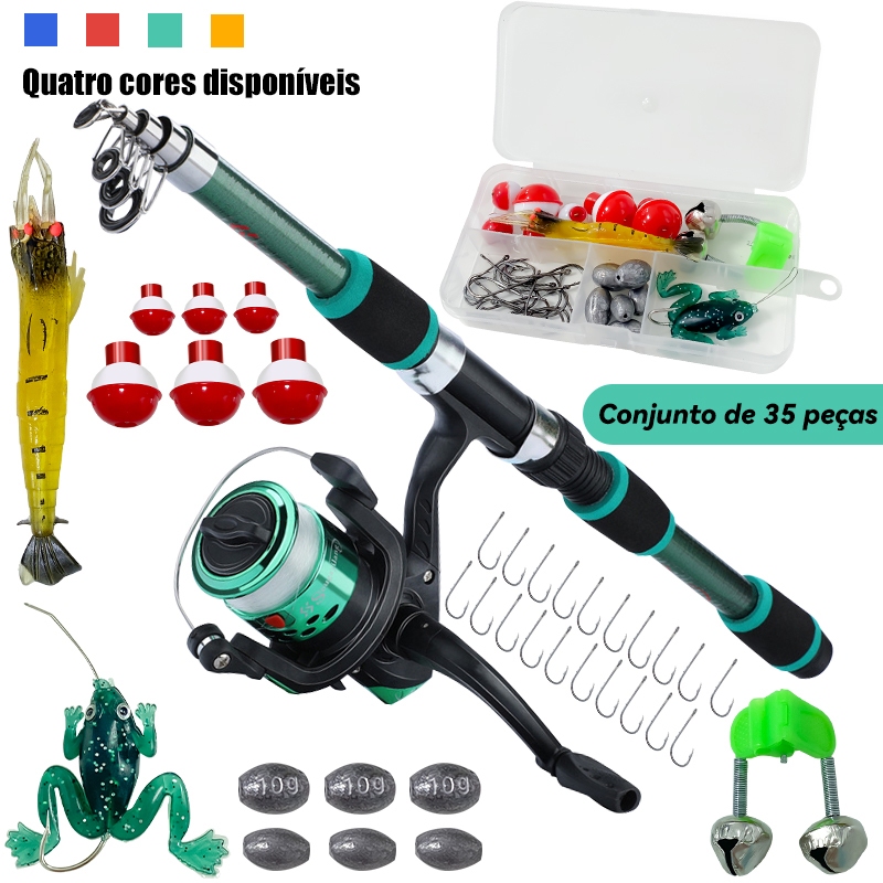 Kit De Luxo Incluindo Vara De Pesca De 1.8 M , Car