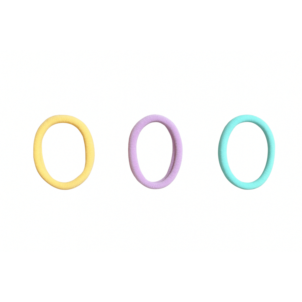 Laços de Cabelo Infantil Xuxinhas Multicoloridas 