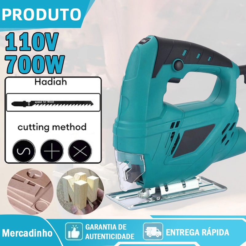 Serra Tico Tico 700w 3900rpm Uso Profissional Base