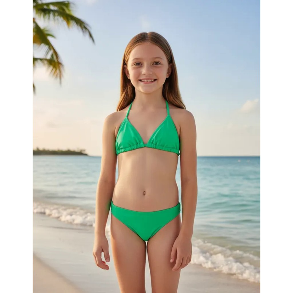 Biquíni Infantil Juvenil Feminino Tamanho 2 ao 14