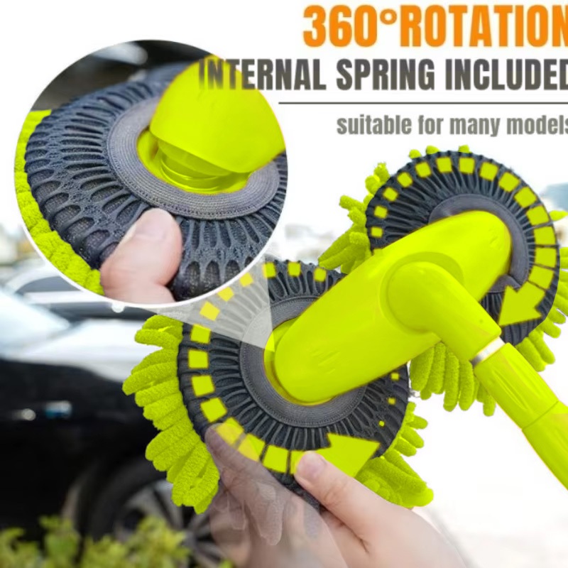 Esfregão Lavador De Carro Escova De Limpeza Ajust