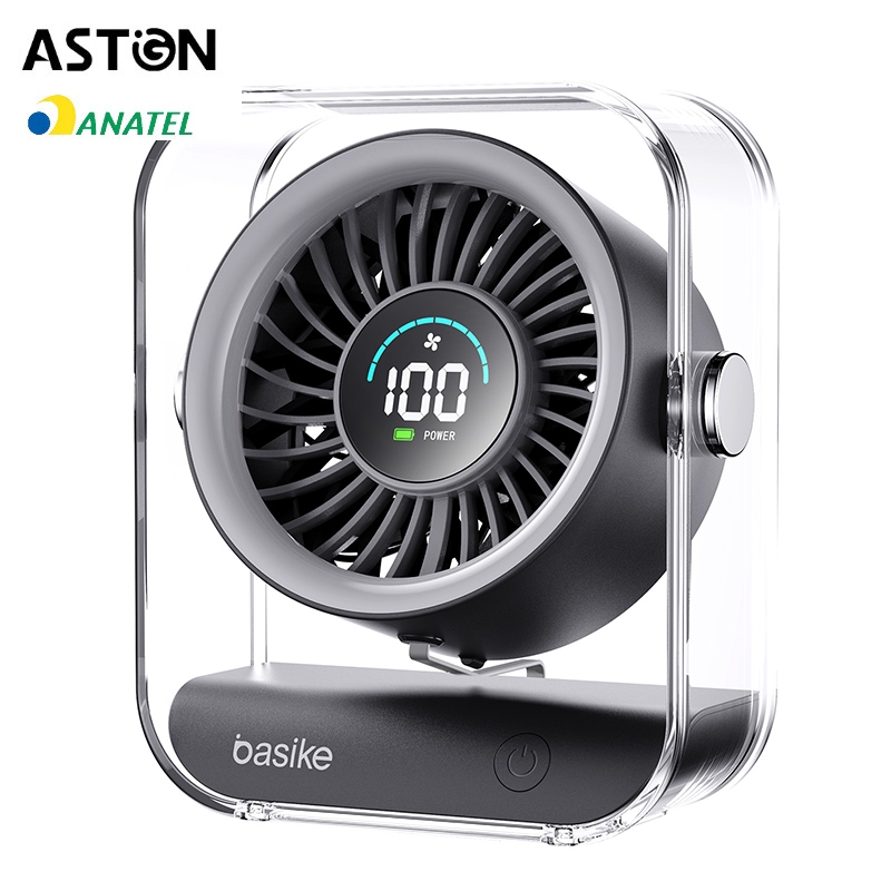 Astgn X Basike Ventilador de Mesa Portátil, Silen