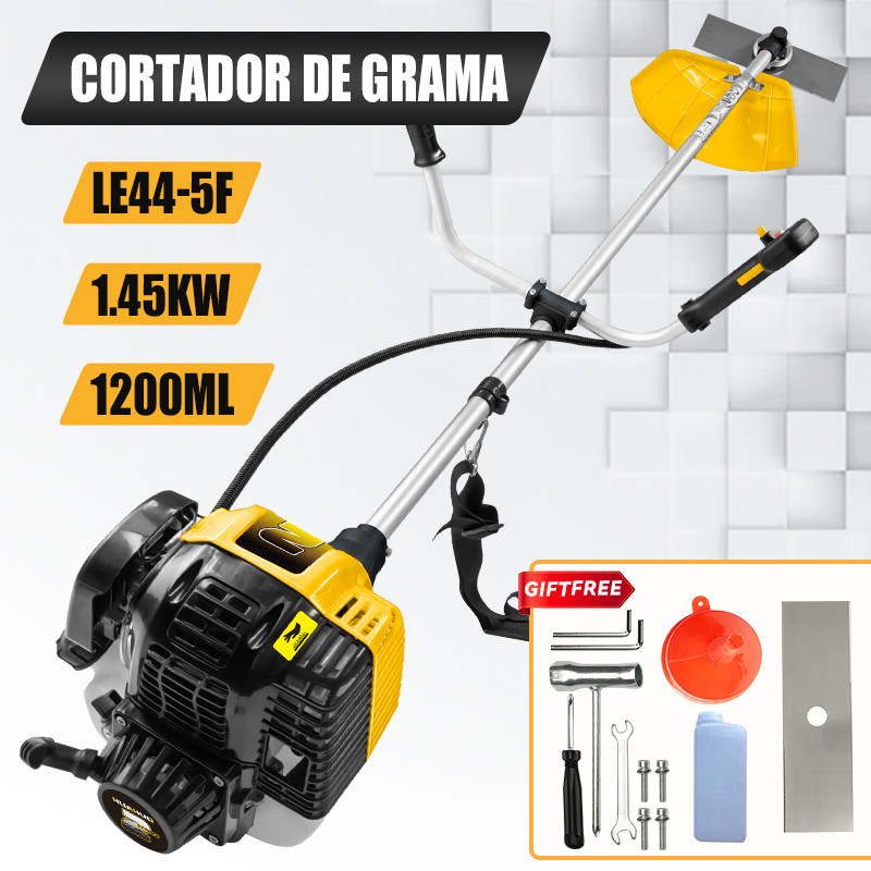 lE44-5F Cortador De Grama 75CC Aparador De Gasolin