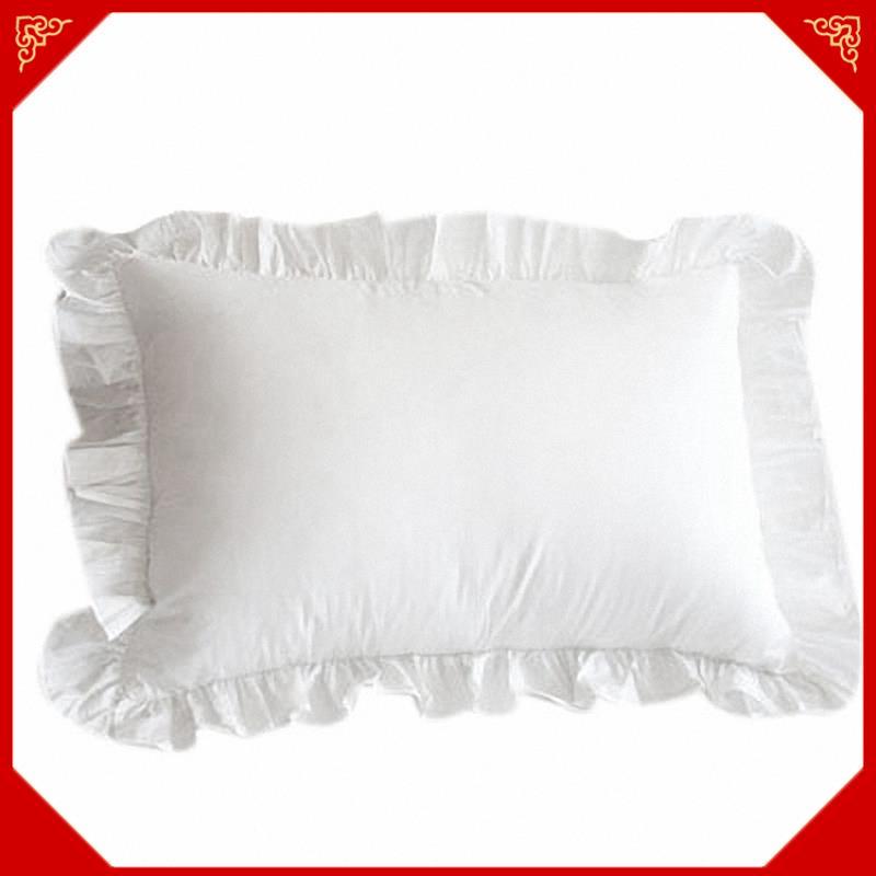 Fronha 100 % Algodão Com Babados E , Capa De Almo