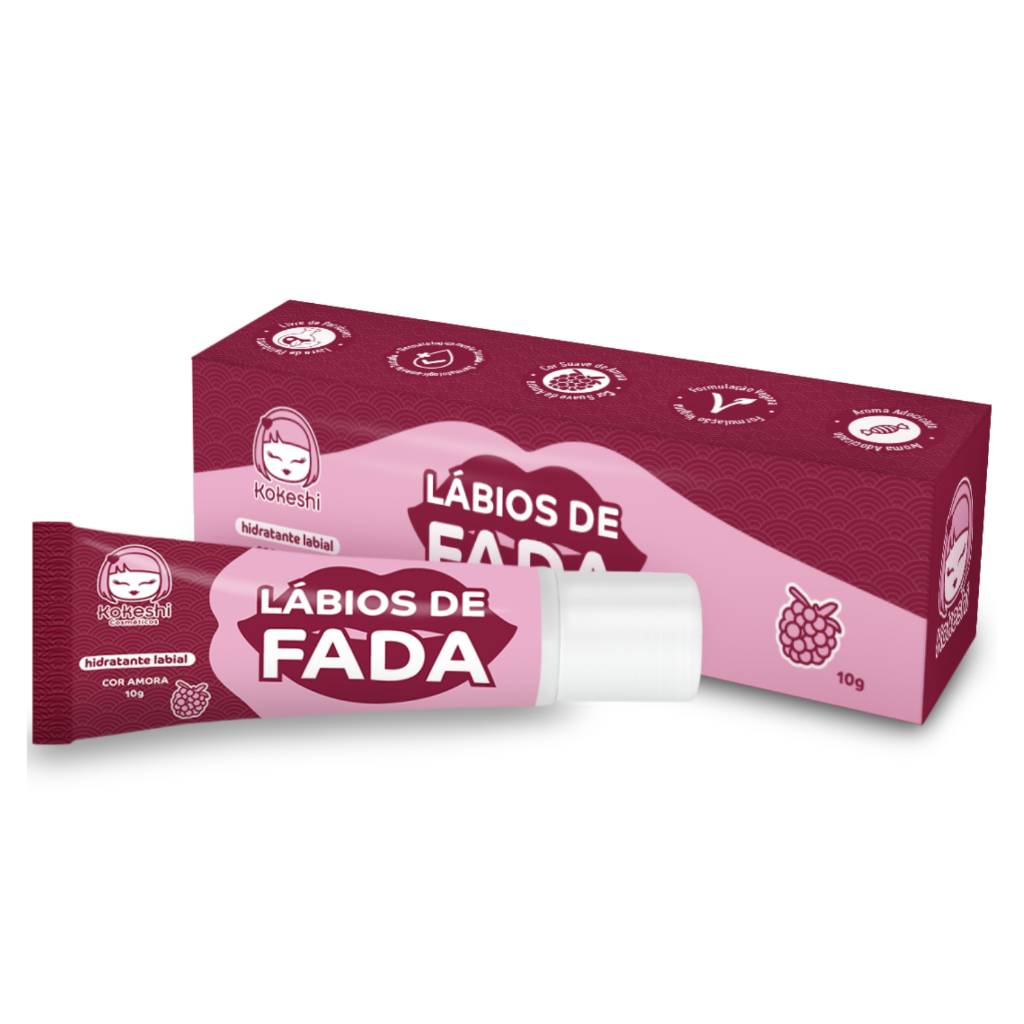 Hidratante Labial Lábios de Fada Amora Manteiga d