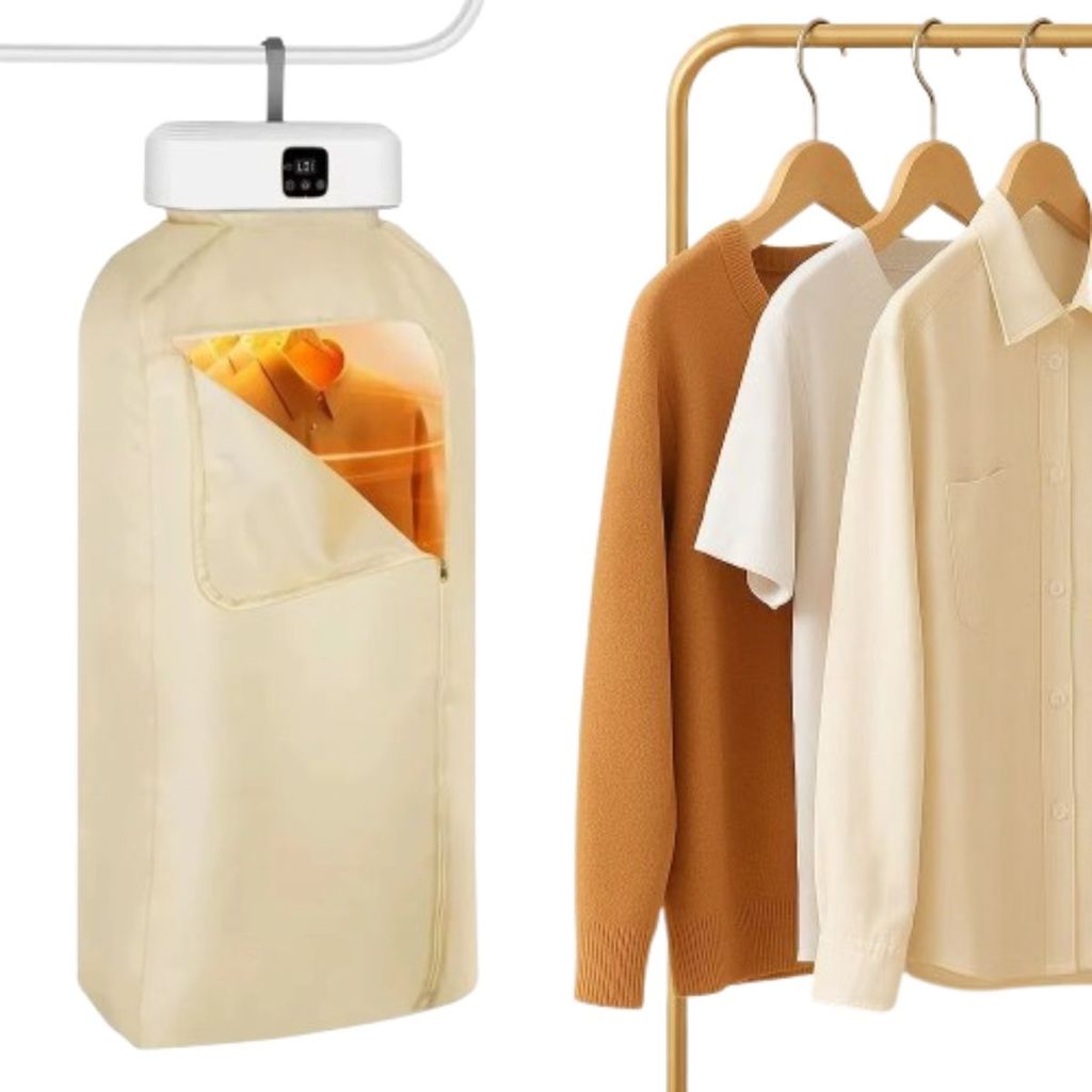 Secadora De Roupas Compacta E Portátil | Cabide E