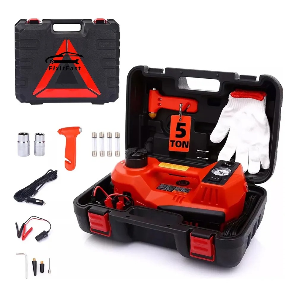 Macaco Hidráulico Elétrico Fixitfast 5t 12v E Bo