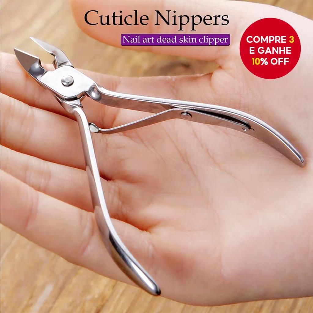 Tesoura de corte de unhas e unhas de aço inoxidá