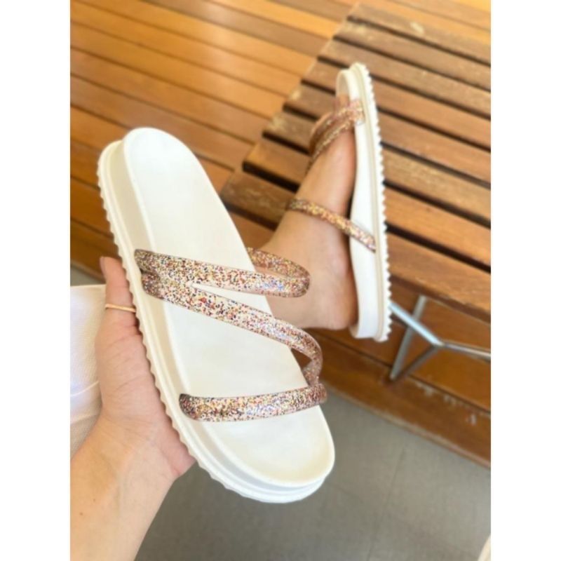 sandalias papete lindas e confortadas pronto entre