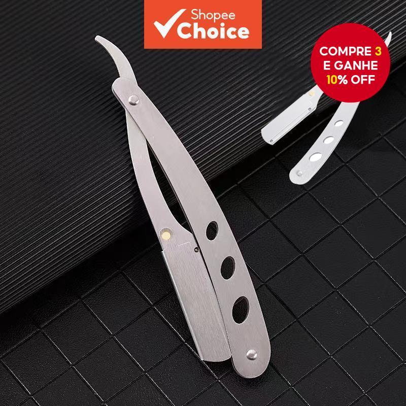 Navalha Reta De Barbeiro Dobrável-Ferramenta Manu