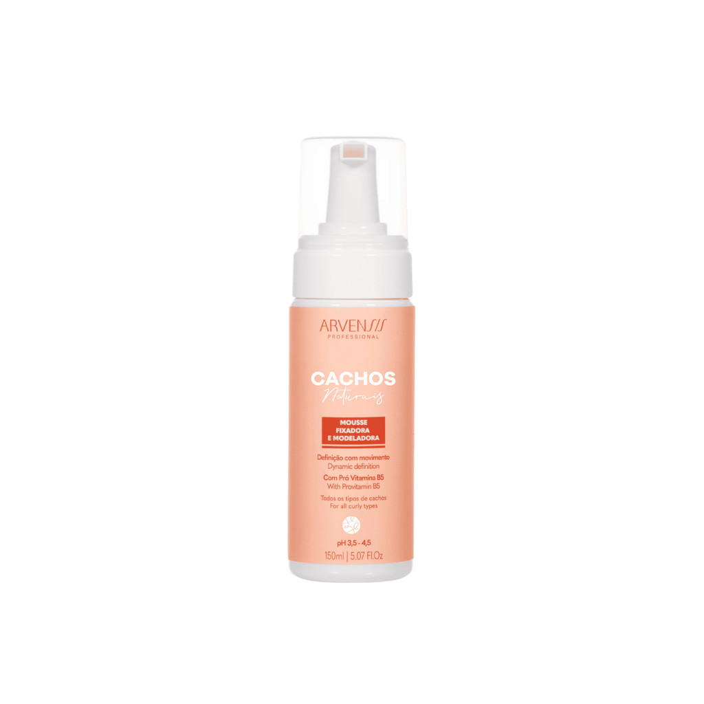 Mousse Fixadora e Modeladora 150ml – Arvensi