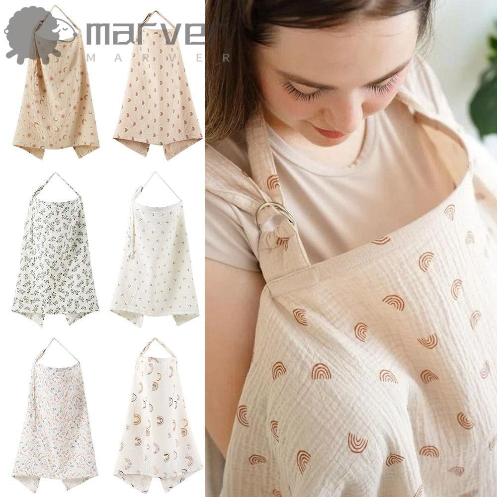 Capa De Amamentação MARVER , Com Decote Em Arco 