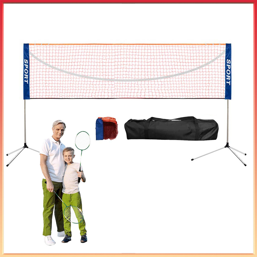Conjunto de rede de badminton portátil rede de v�