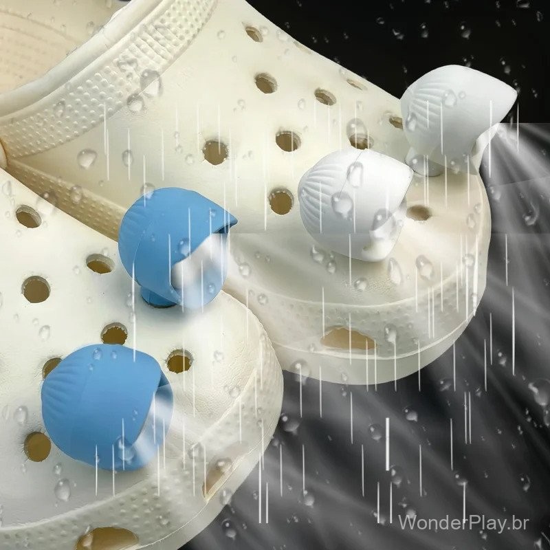 2Pcs/Conjunto de Charms de Luz LED para Sapatos DI