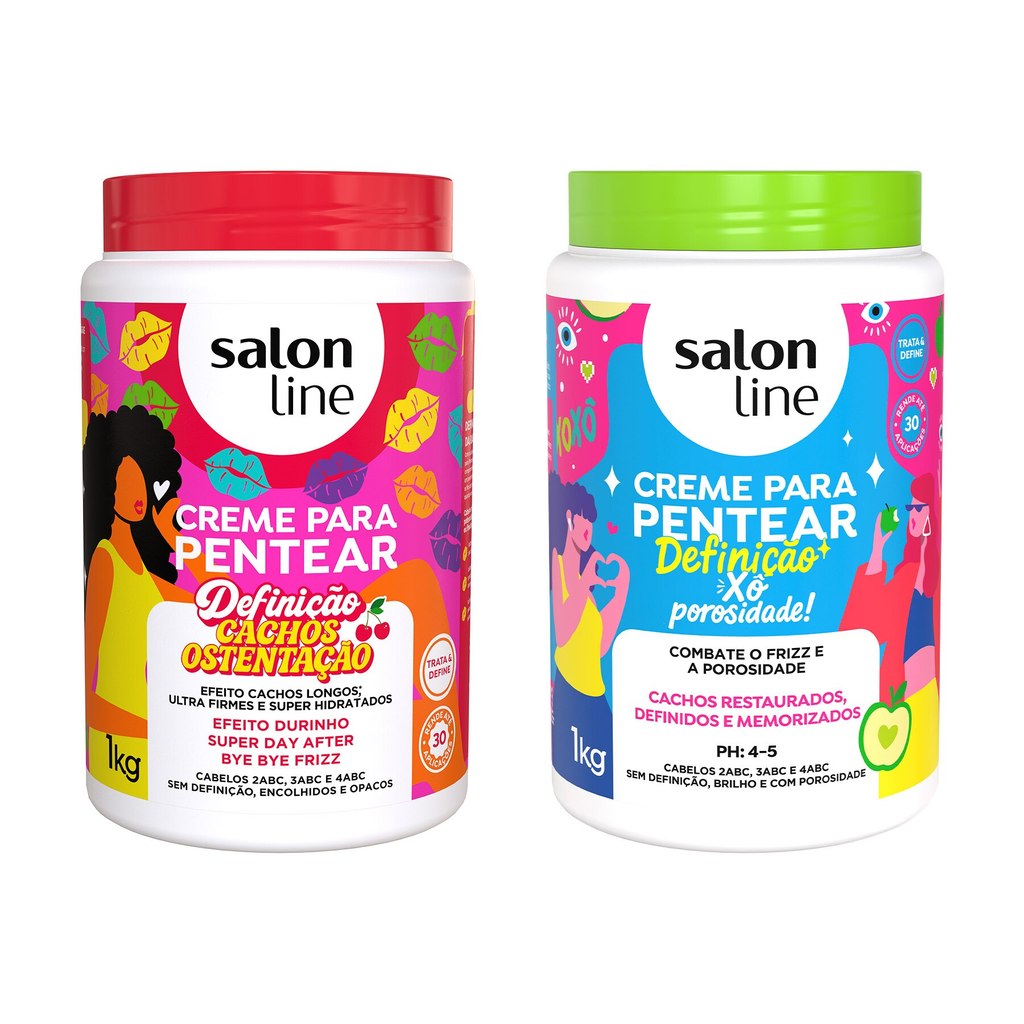 Kit 2 Cremes para Pentear Xô Porosidade E Selagem