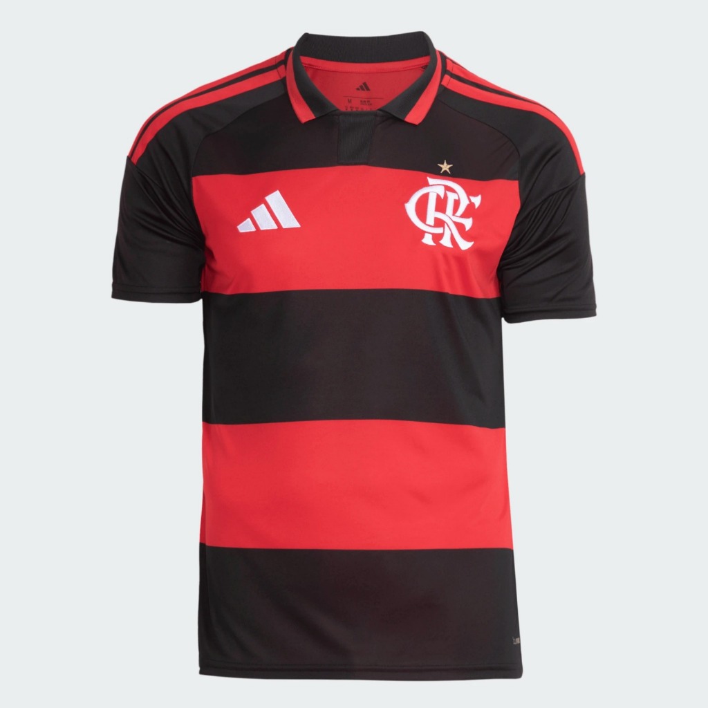 Manto Flamengo Masculina Jogo 1 Adidas 2026