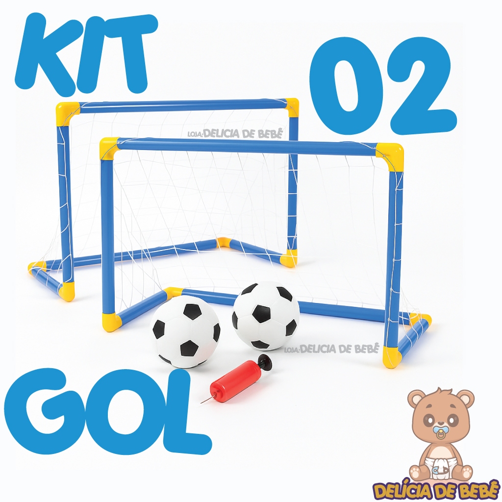 Kit 2 Trave Golzinho Futebol – Mini Trave Bo