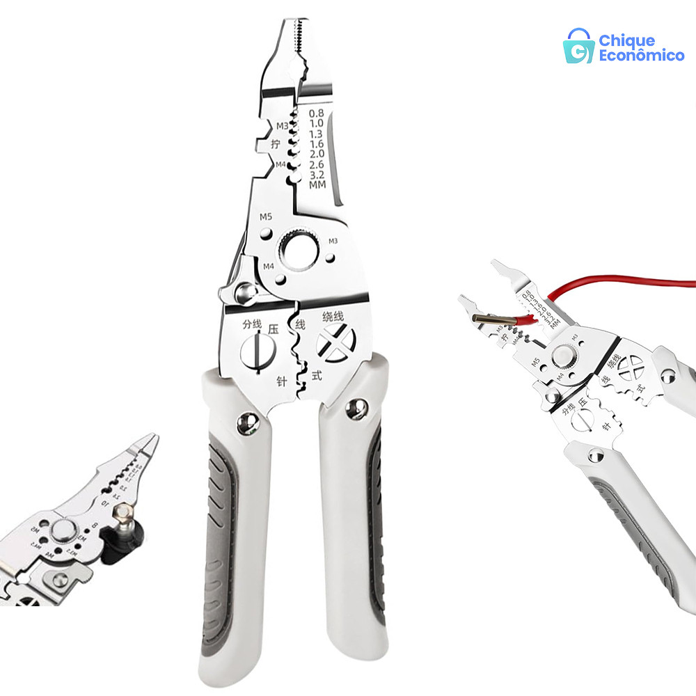 Alicate Multifuncional (Decapador/Crimpador) p/ To
