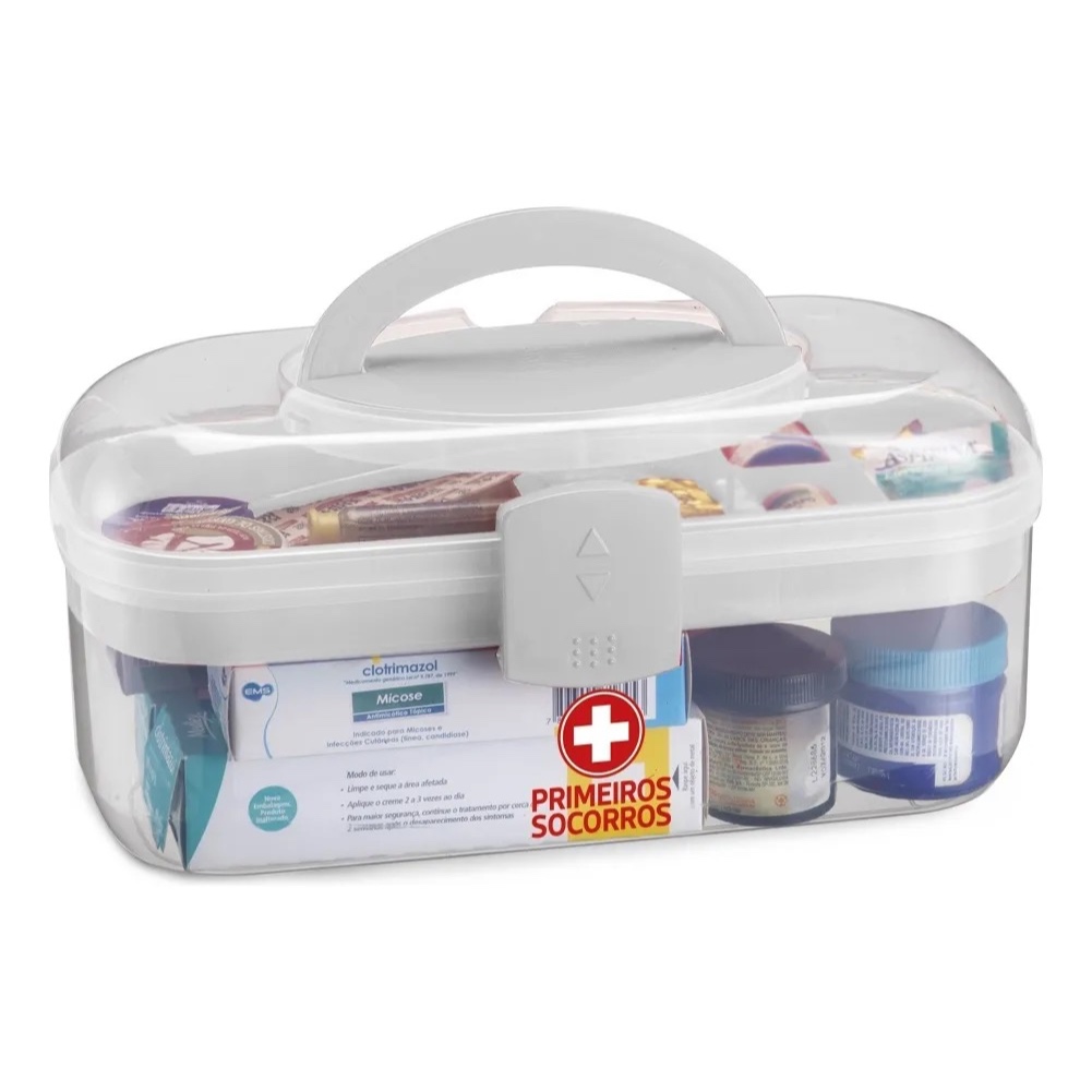 Maleta Caixa Organizadora Primeiros Socorros C/Ban