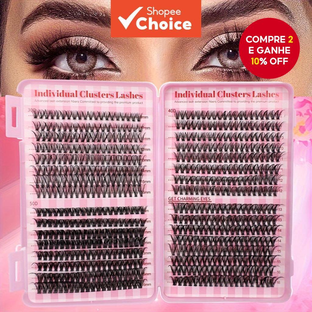 Extensões De Cílios 640 – D-roll, Volumoso