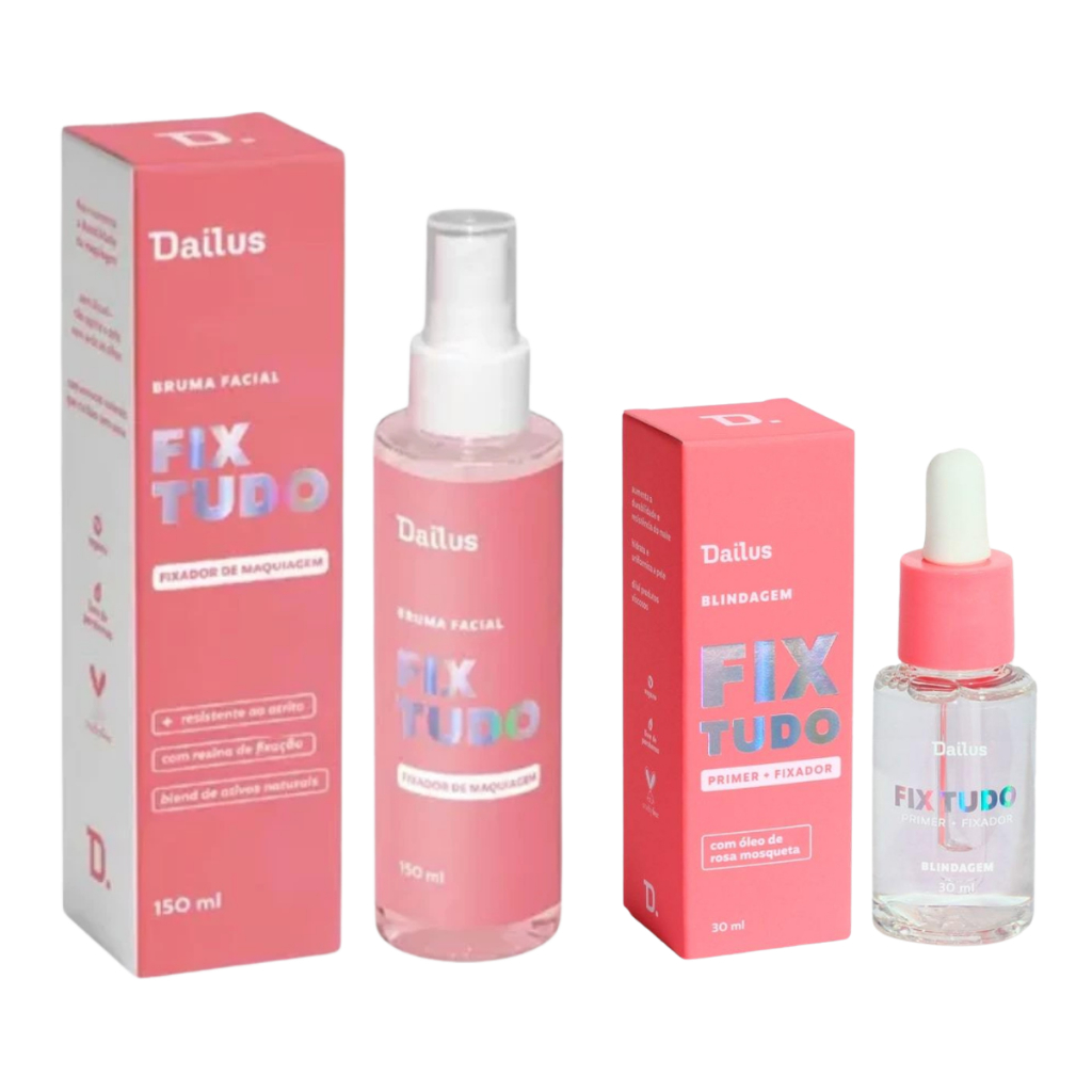 Fix Dailus Blindagem Primer Fixador Maquiagem ou B