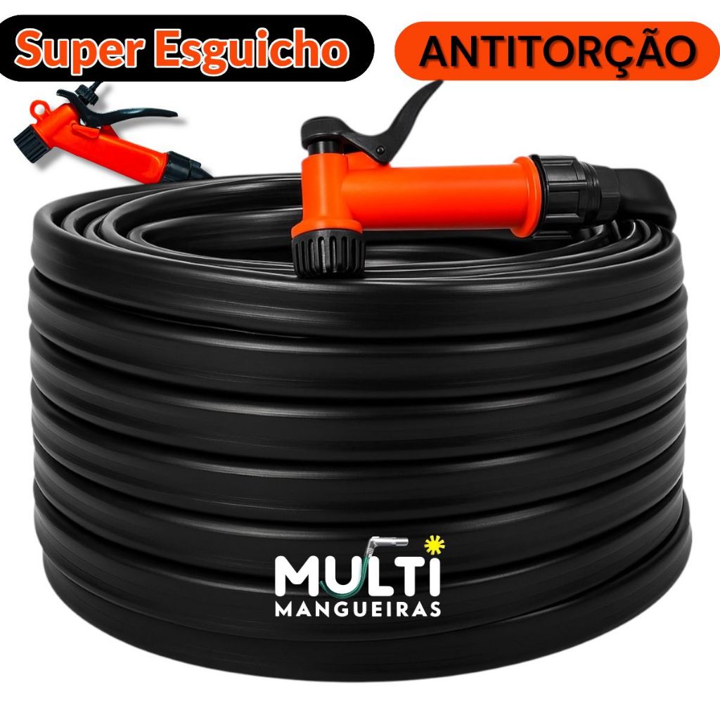 Mangueira Antitorção Jardim Reforçada com Esgui