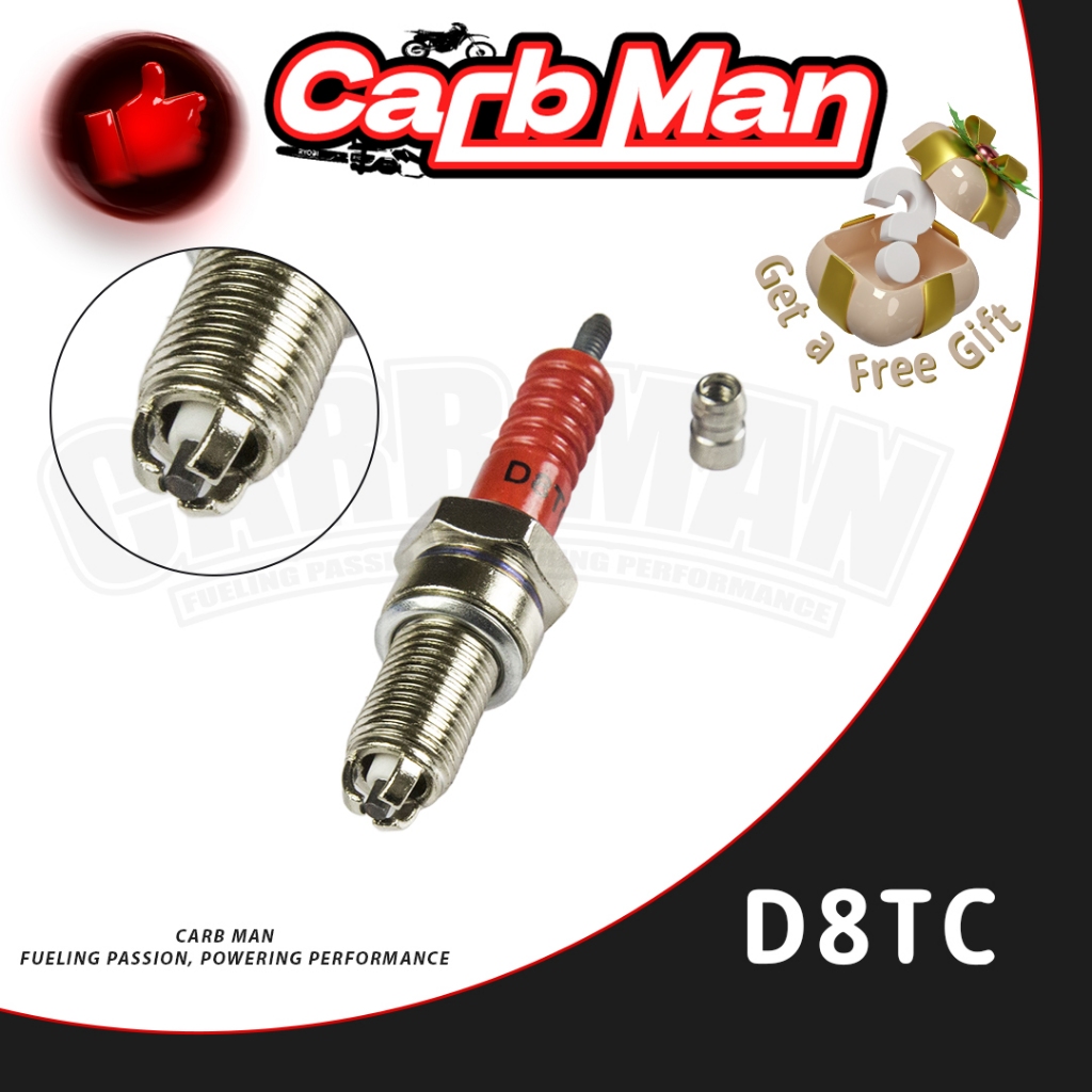 Vela ignição moto 3 eletrodos alto desempenho pa