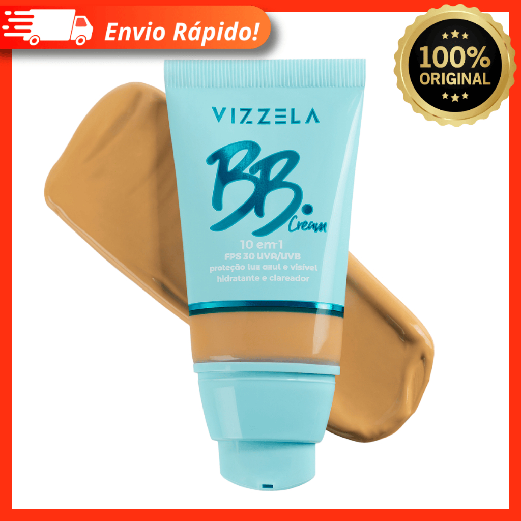 BB Cream Fps 30 Vizzela 35g – Multifuncional