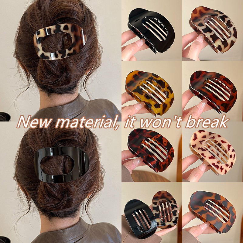 Grampo de cabelo curvo feminino 2025 novo estilo c