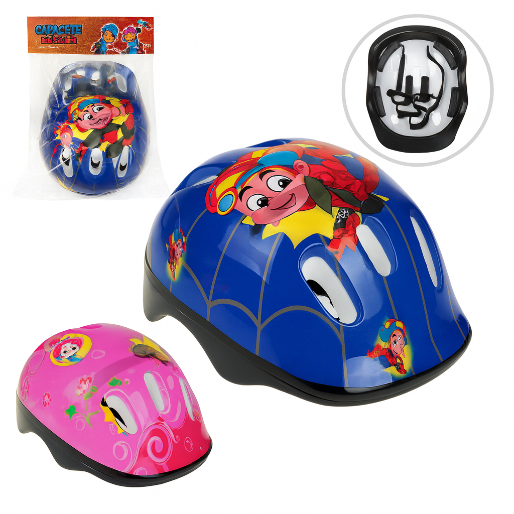 Capacete Infantil Ajustável | Proteção para Bi