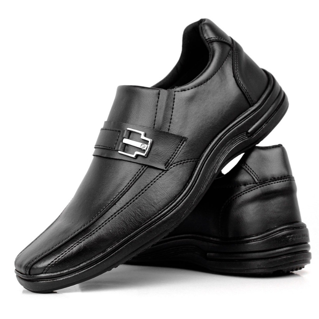 Sapato Social Detalhe Metal Anatômico Moderno Pal