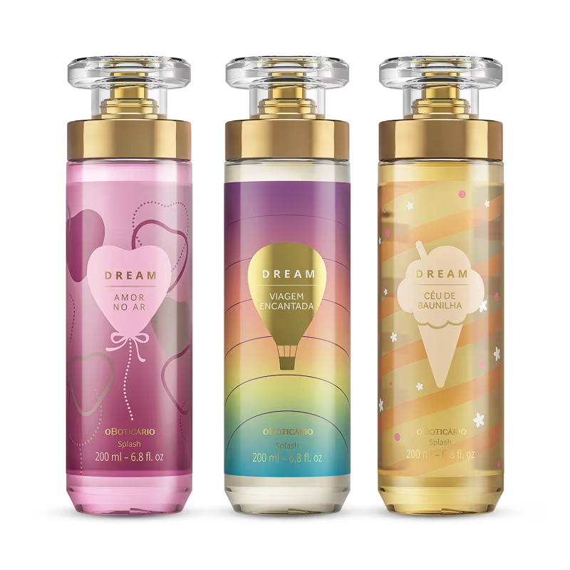 Body Splash Dream O Boticário 200ml: Viagem Encan