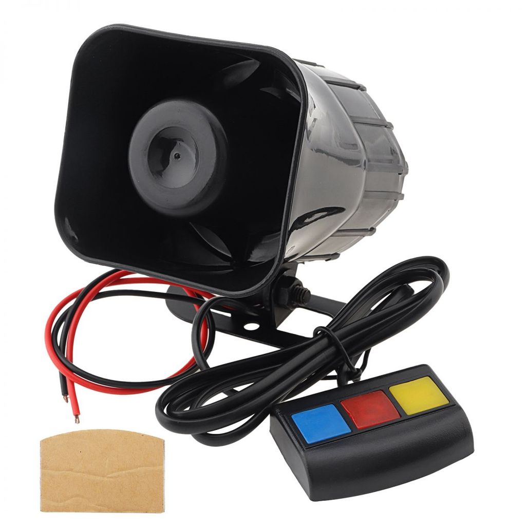 30W 12V 115db 3 Alto-Falante De Som Buzina De Sire