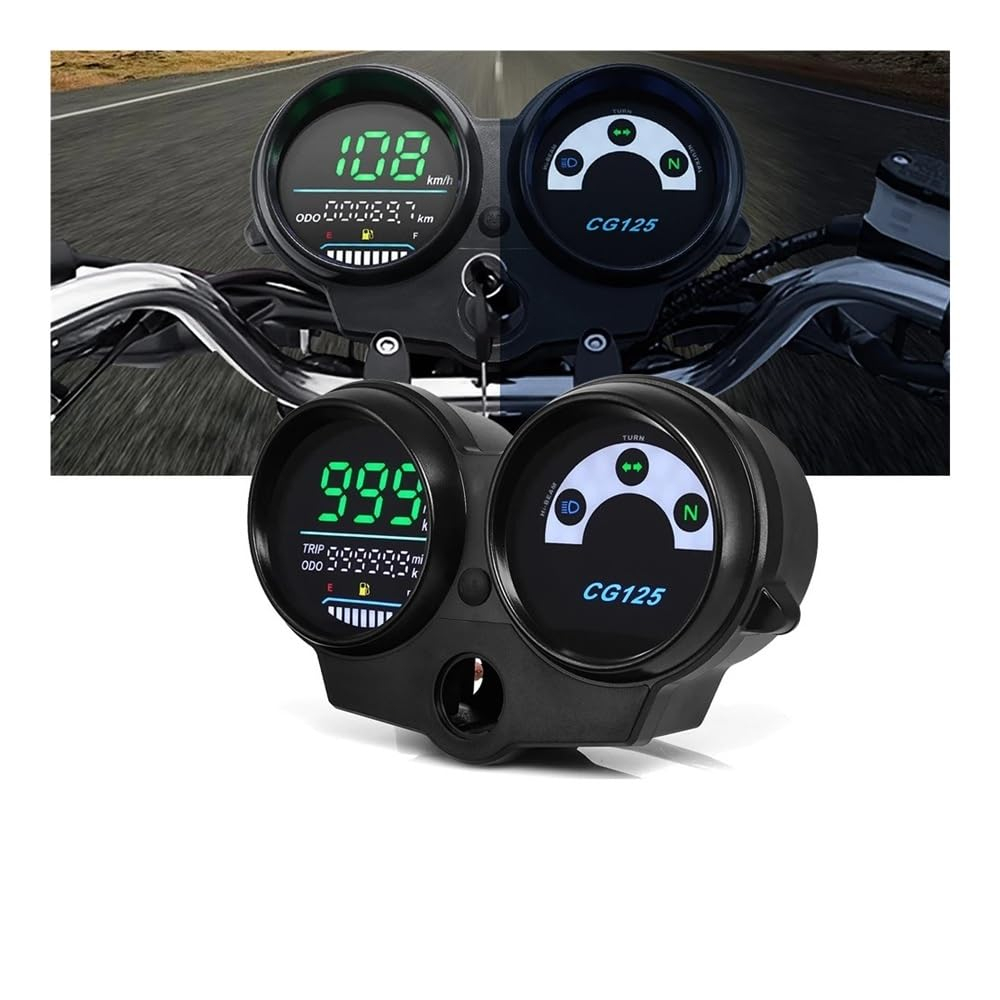 Painel Digital LED Velocímetro Titan 125 CG125 Fa