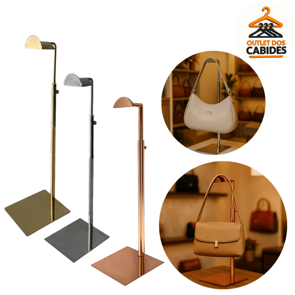 Expositor de Bolsa Luxo – Regulável