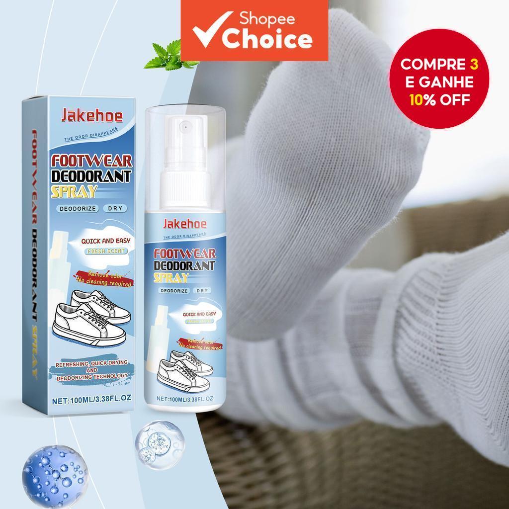 Spray Antibacteriano Para Sapatos Eliminação De 