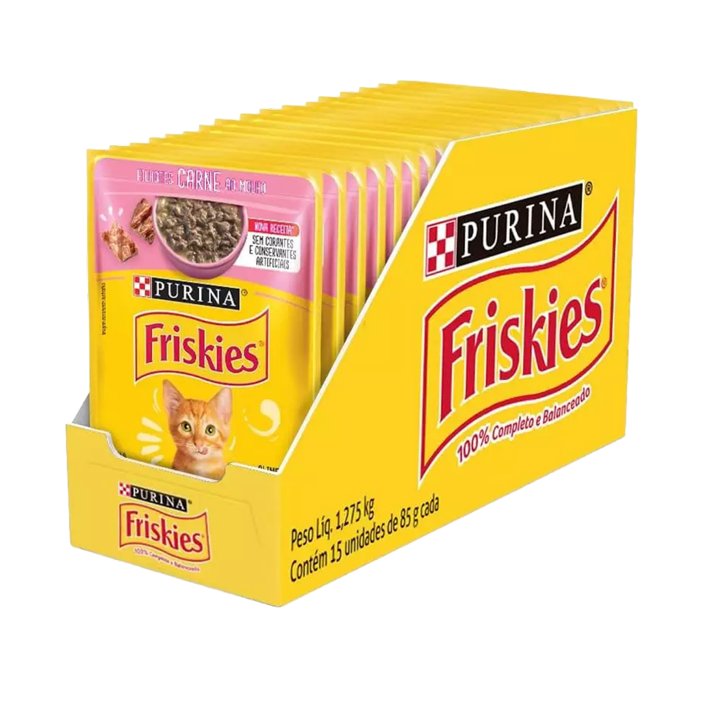 Ração úmida Friskies Sabores Variados para Gato