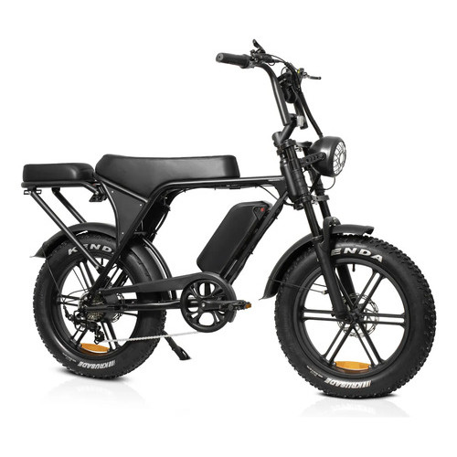 Bicicleta Elétrica Bikelete V8 1000w 48v Preto 50