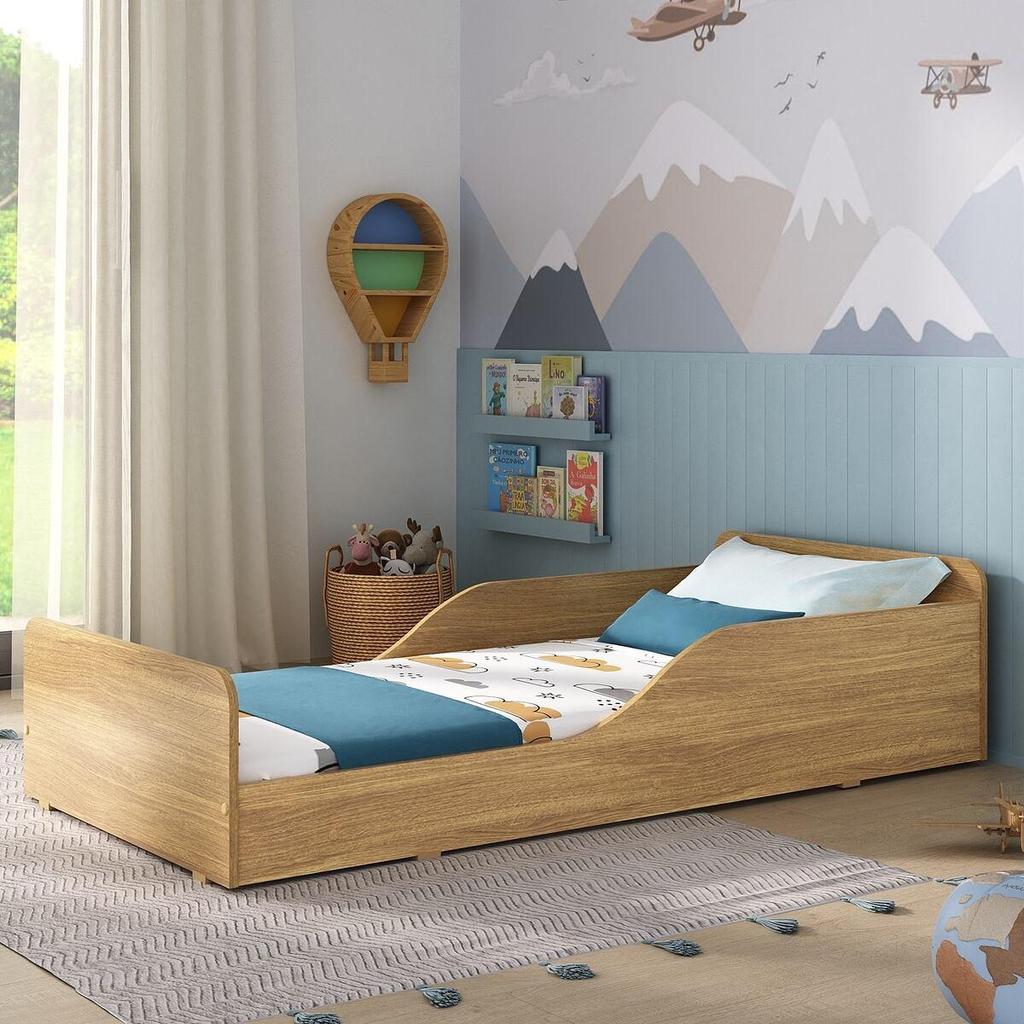 Cama Infantil Montessoriana 100% MDF para Colchão