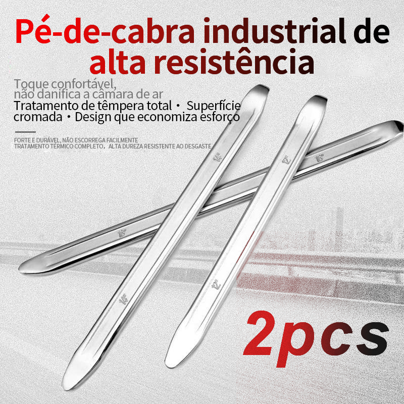 Kit 2 Espátulas Borracheiro Chata 30cm Para Desmo