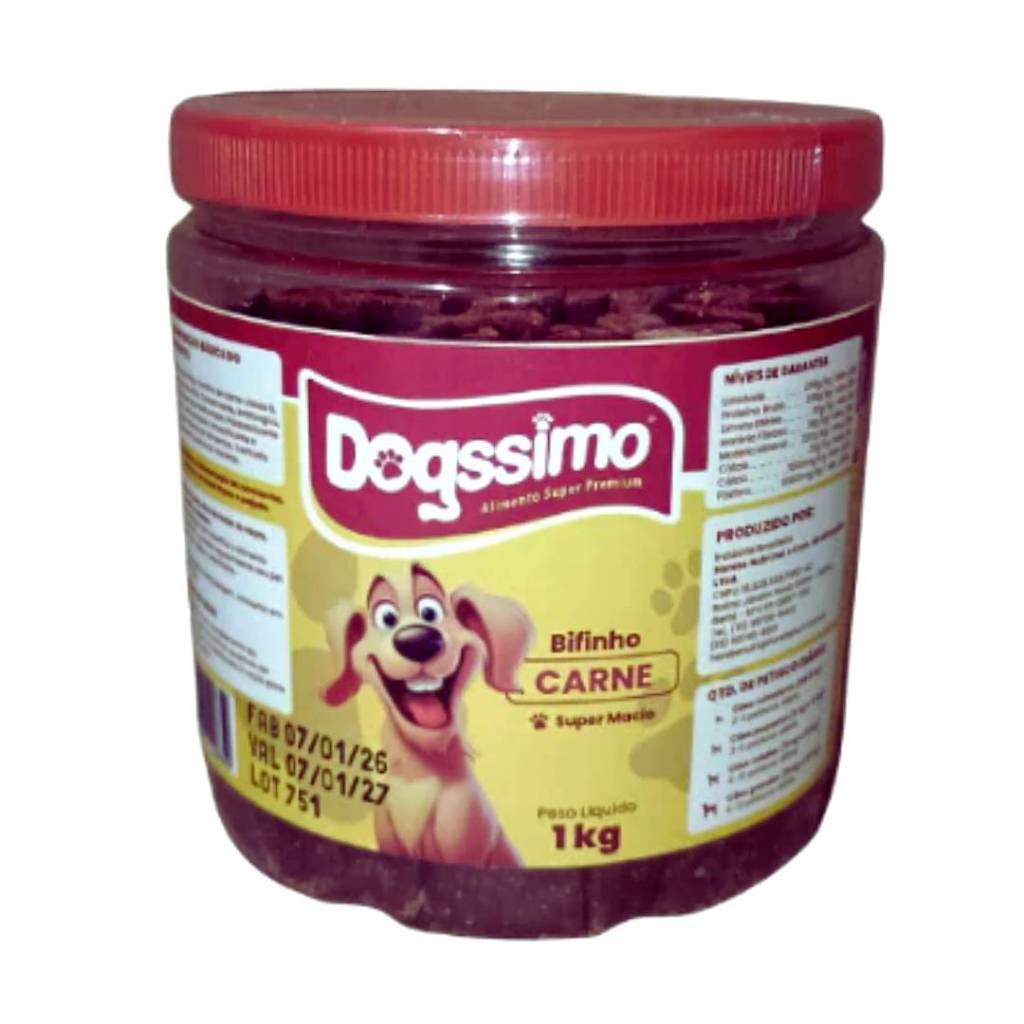 Petisco Dogssimo Bifinho – – Super Mac