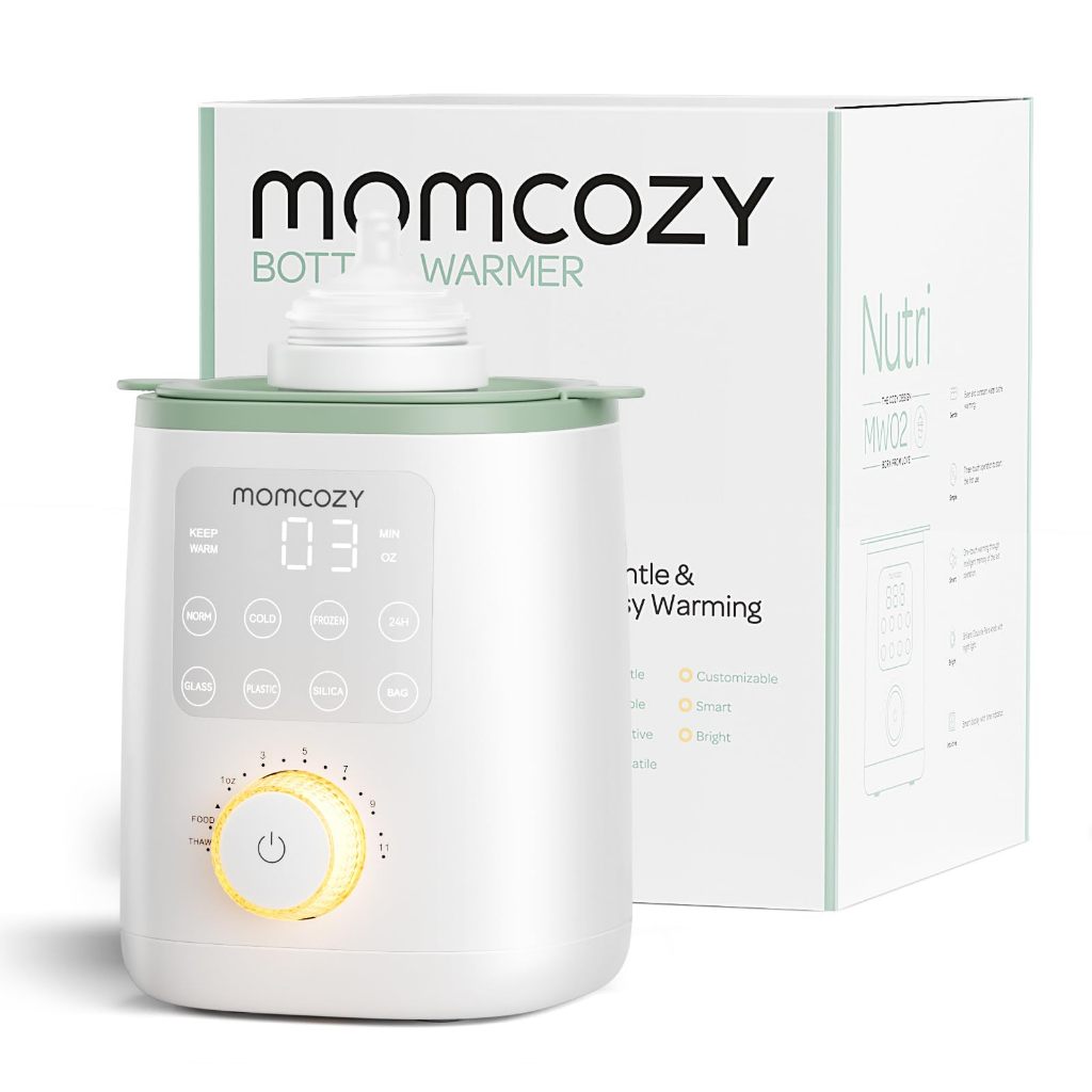 Aquecedor De Mamadeiras Momcozy Retém Nutrientes 